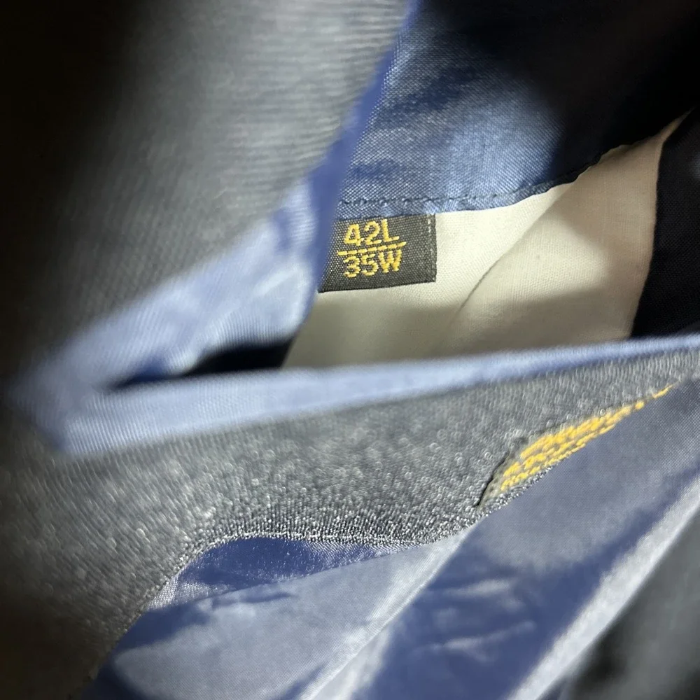 Dino Davinchi Navy Blue Suit Jacket 42L‎ 35W Polyester